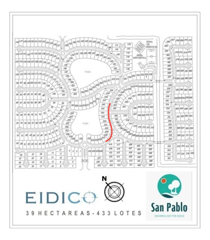 Lote Barrio San Pablo, Pilar